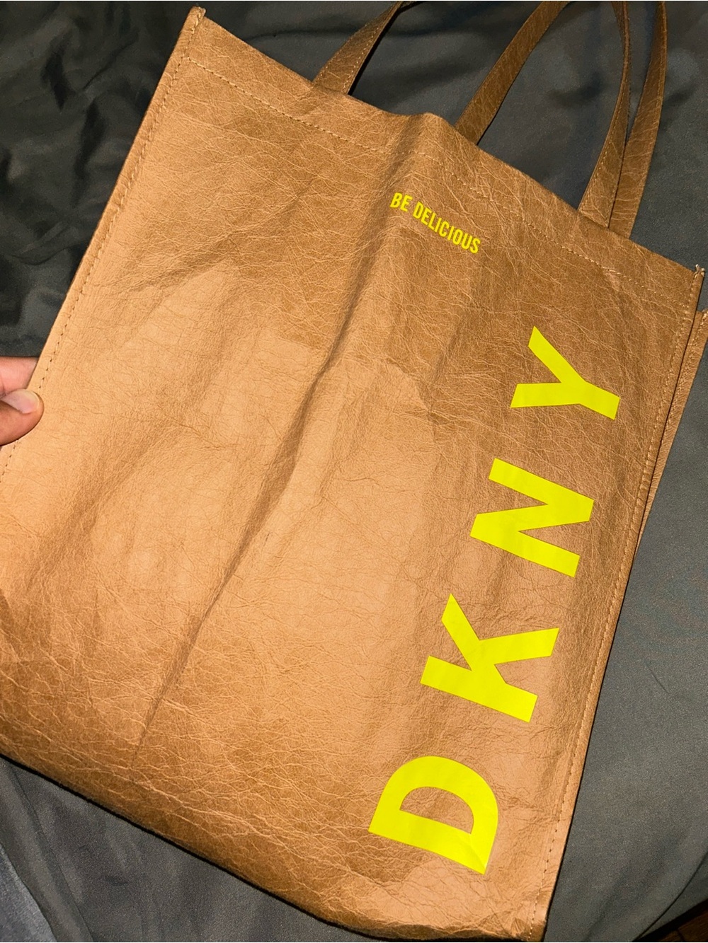 #Exclusive #DKNY #BeDelicious #Wax #ToteBag #LikeNew